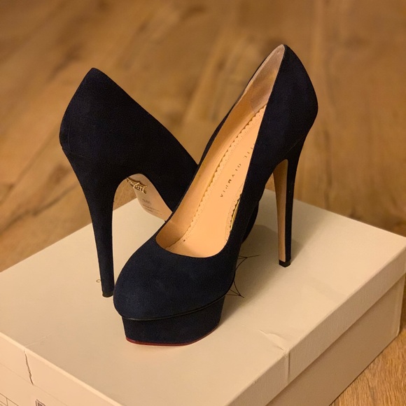 ❌SOLD❌Charlotte Olympia Dolly Heels - Picture 3 of 4